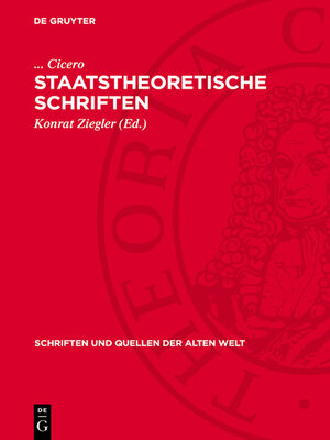 cover image of Staatstheoretische Schriften